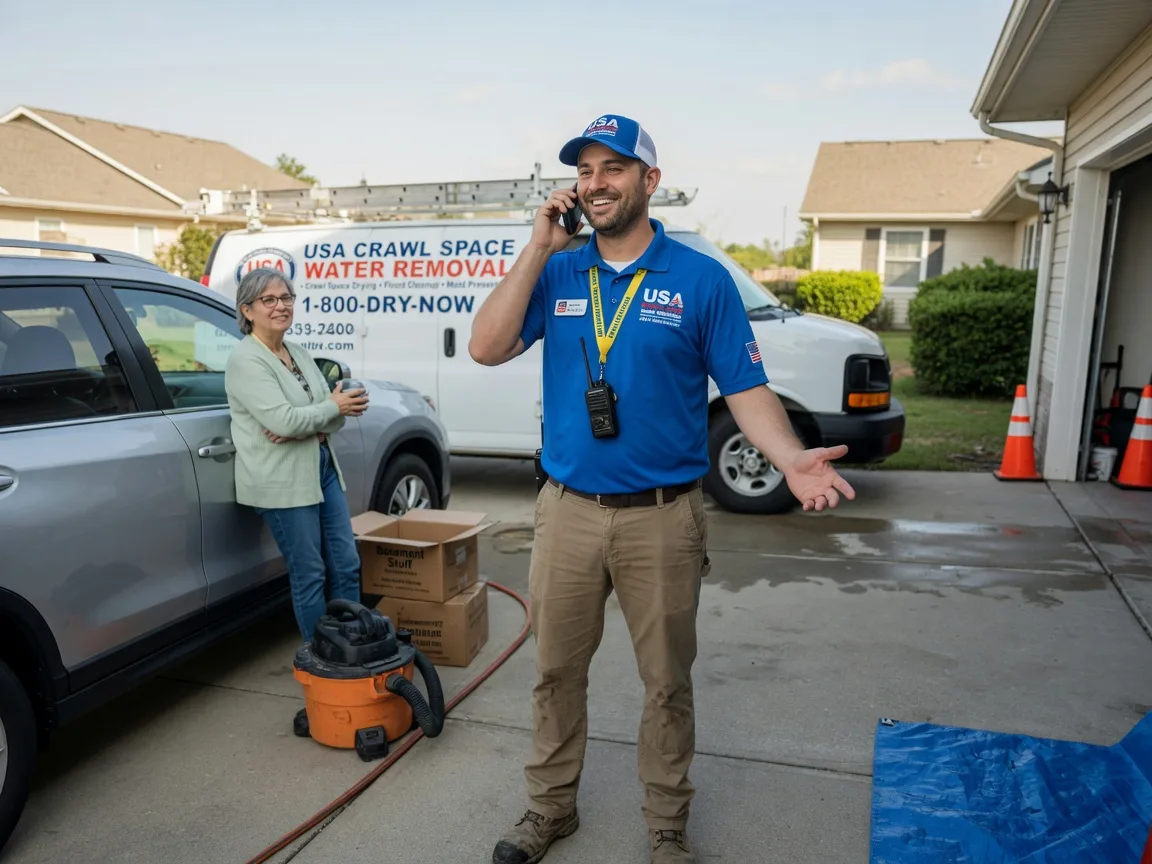 Crawl Space Water Removal Round Hill, VA FAQs